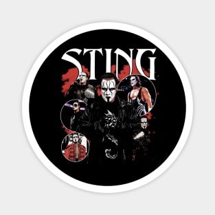 Sting Vintage Bootleg Magnet